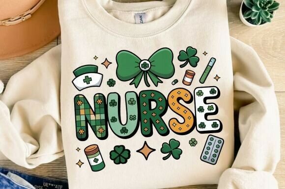 Celebrate with a Unique Nurse St Patricks Day Png
