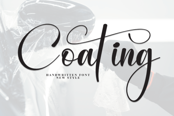 Coating: Elevating Modern Design with Casual Script Precision