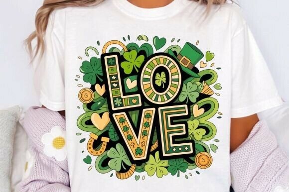Evaluating St Patricks Day Love PNG and Love Doodle Png Assets for Creative Projects