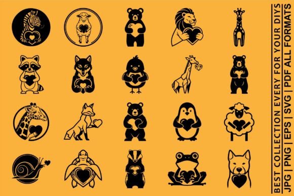 Friendship Love Animal Set: A Creative Bundle