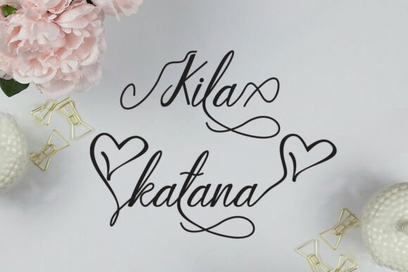 Kila Katana: Modern Calligraphy for Design