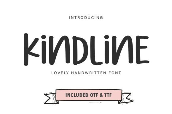Kindline: A Modern Handwritten Typeface for Professional Design