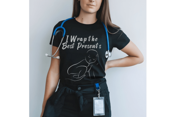 Nurse Line Art Graphic: Elevating Healthcare Creativity with High-Resolution Digital Design