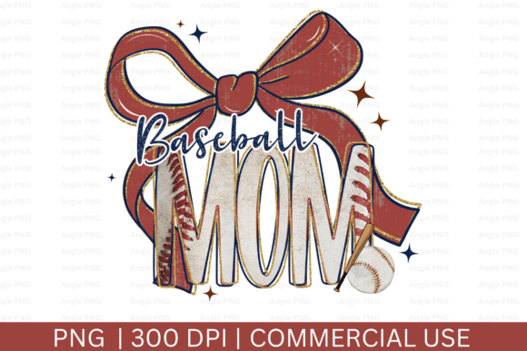 Preppy Baseball Mom PNG: Elevate Your Designs