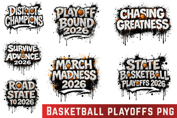 Unlocking Creative Potential: A Guide to Using Basketball Playoffs PNG Bundles and SVG Cut Files for DIY Success