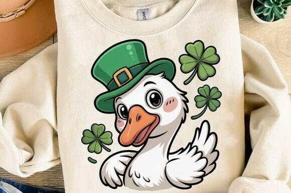 Unlocking Creative Potential with Retro St Patricks Day Goose PNG Assets